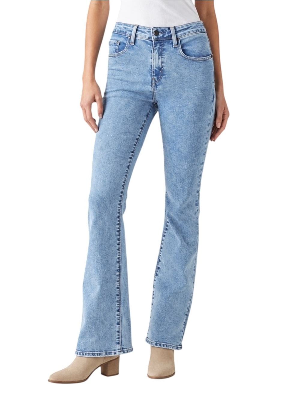 Levi’s Premium 725 High Rise Bootcut Jeans Middle Course W27 L32